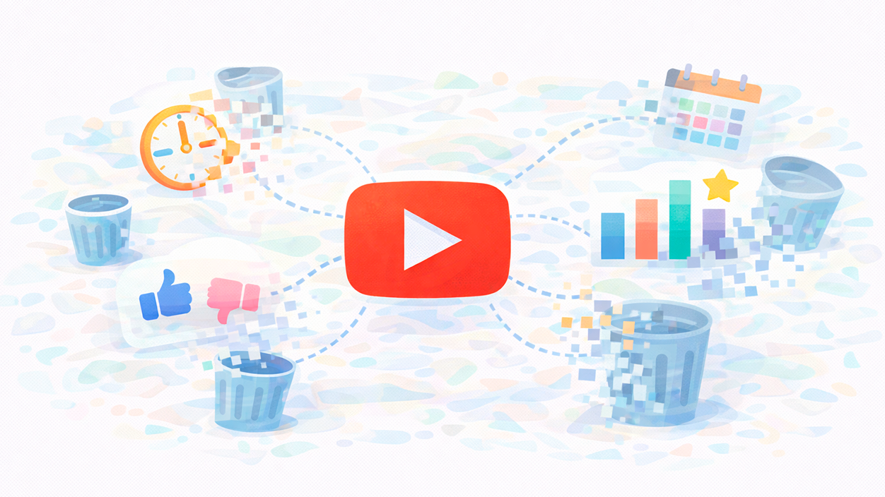 Filtros de youtube desaparecen