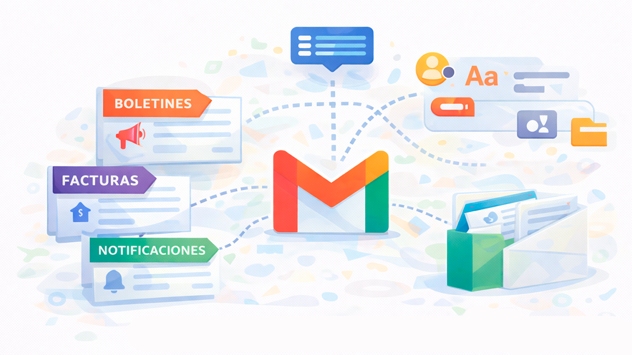 Filtros tradicionales de Gmail