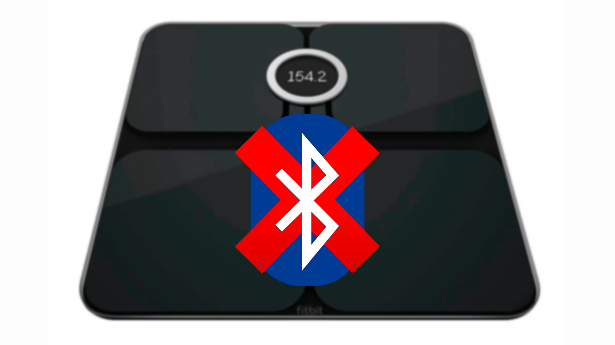 Fitbit Aria 2 bluetooth fallo