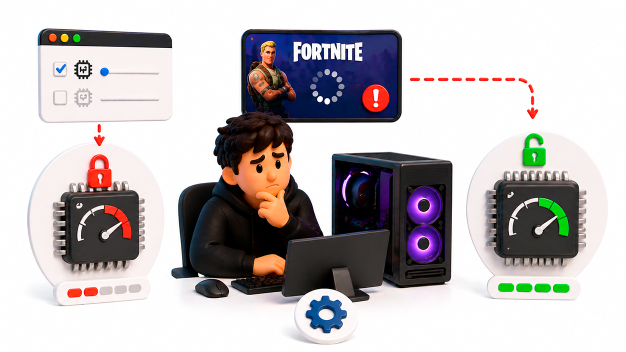 Fortnite no inicia sesión en windows