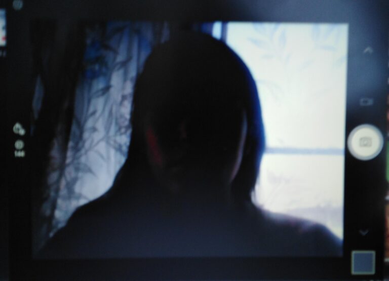 La webcam se ve demasiado oscura solo en una app