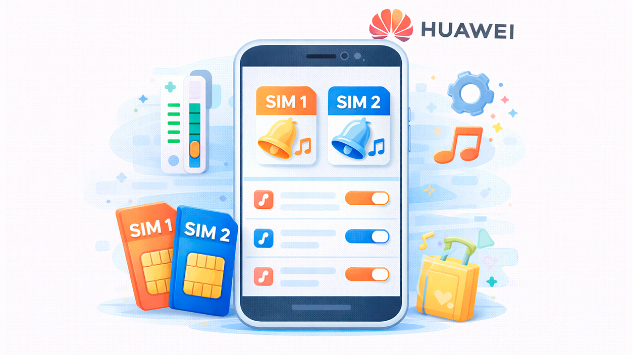 Poner un tono distinto para cada SIM en móviles Huawei