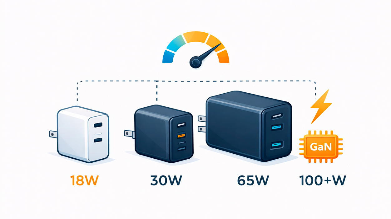 Potencia del cargador