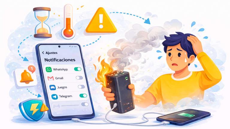Power bank se calienta demasiado