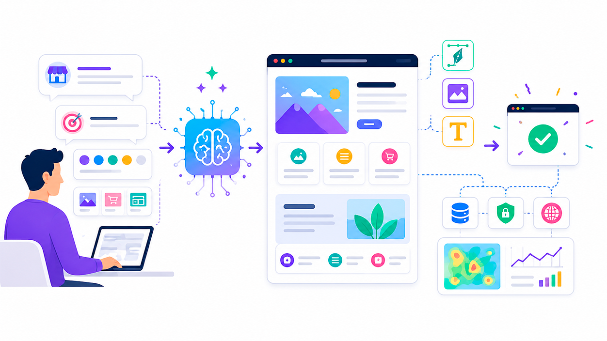 Qué es una app para crear páginas web con IA y cómo funciona