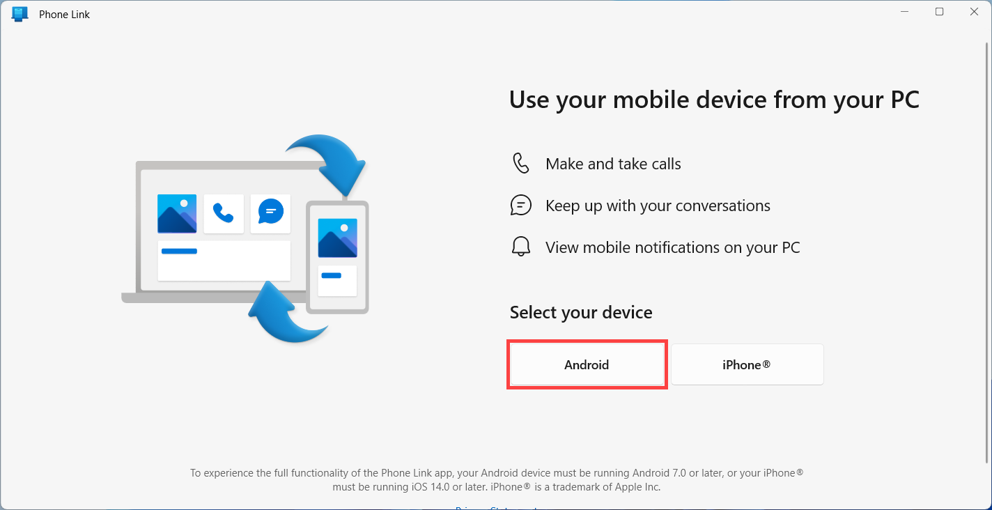 Notificaciones de Phone Link sin respuesta Notificaciones de Phone Link sin respuesta