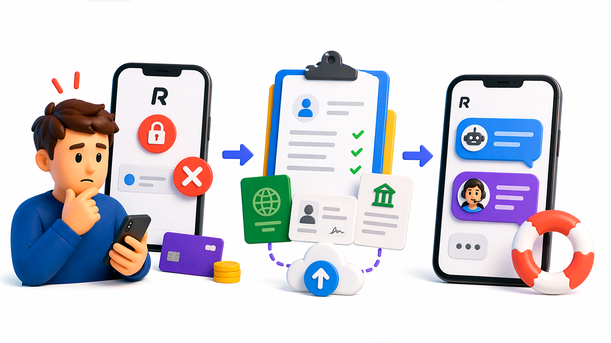 Qué hacer si Revolut bloquea tu cuenta o una transferencia