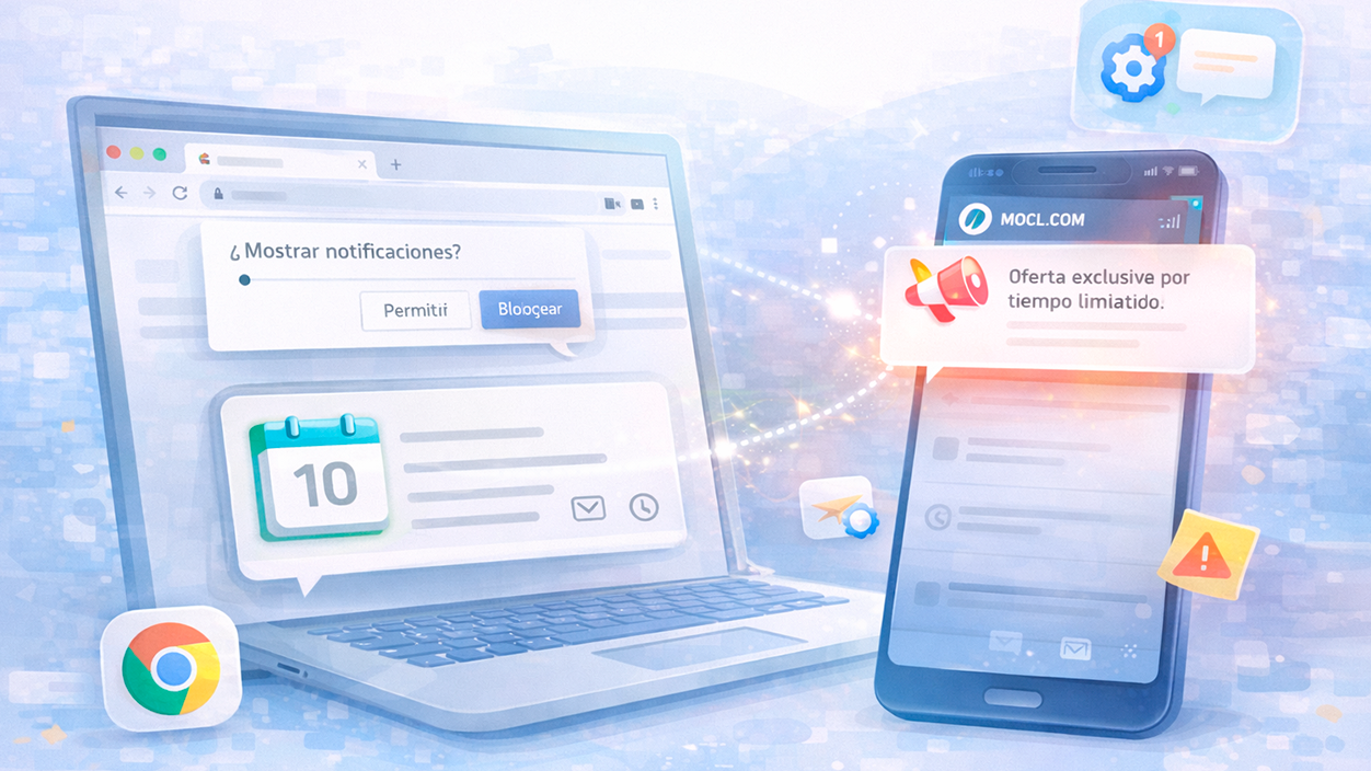 Qué son las notificaciones web y por qué llegan con el navegador cerrado