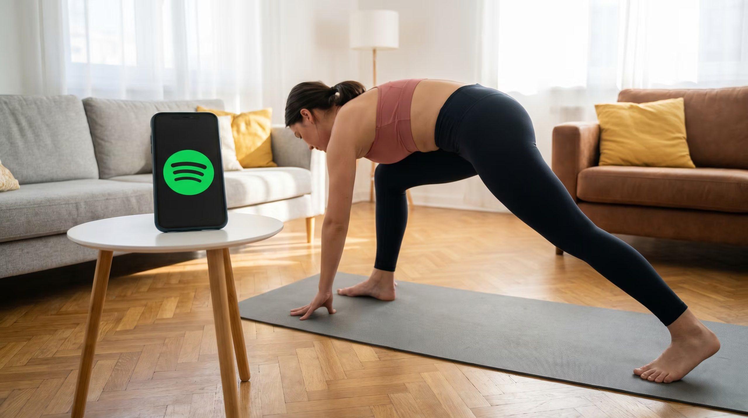 Spotify fitness entrenamientos