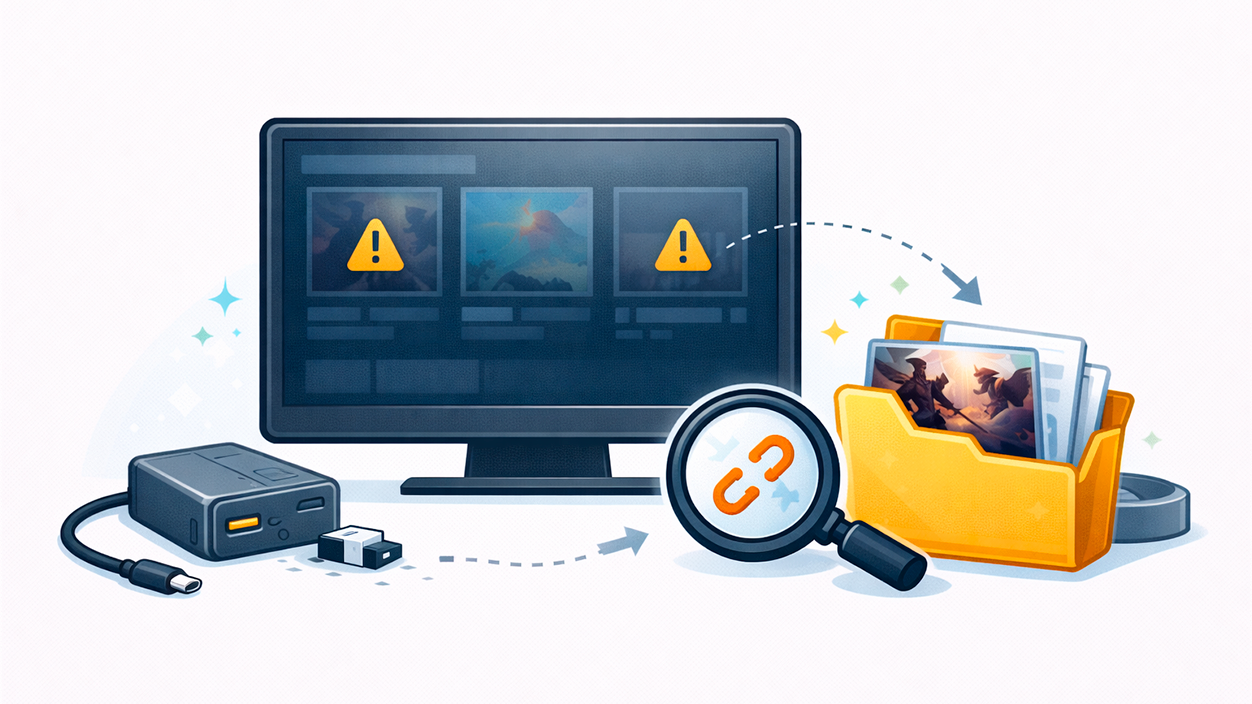 Steam no reconoce los juegos instalados