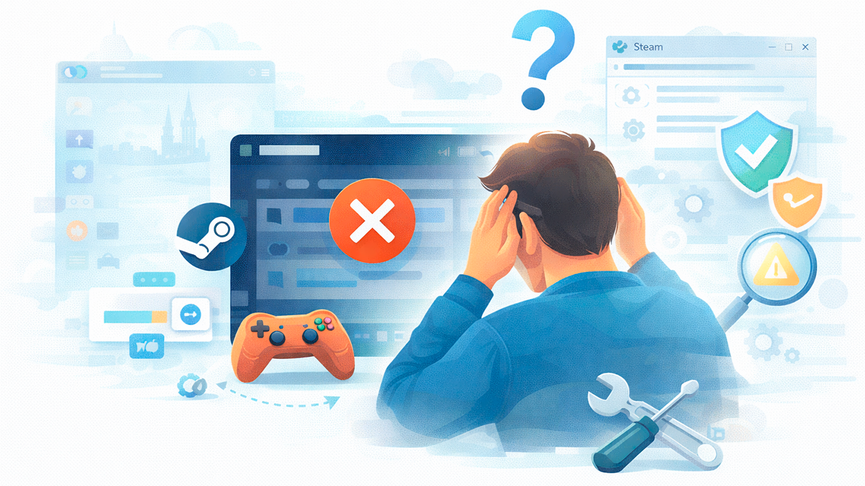 Problème Interface Problème avec l'interface Steam : solution définitive