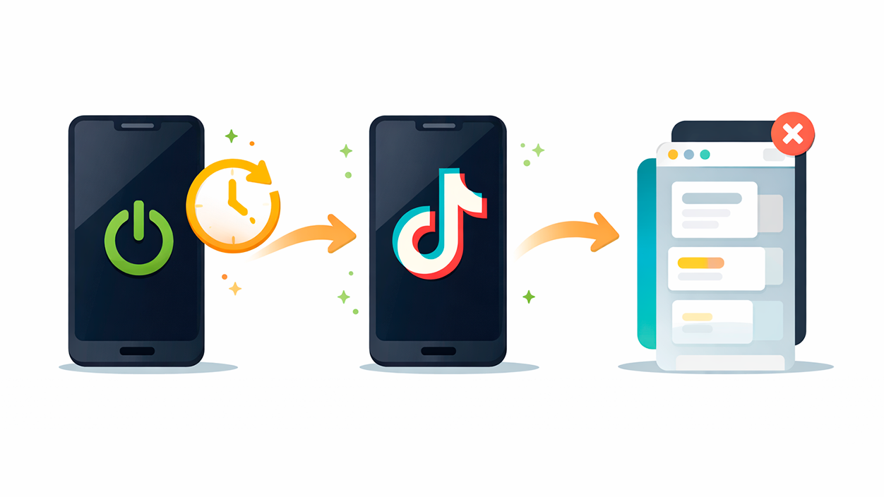Tiktok se cierra solo