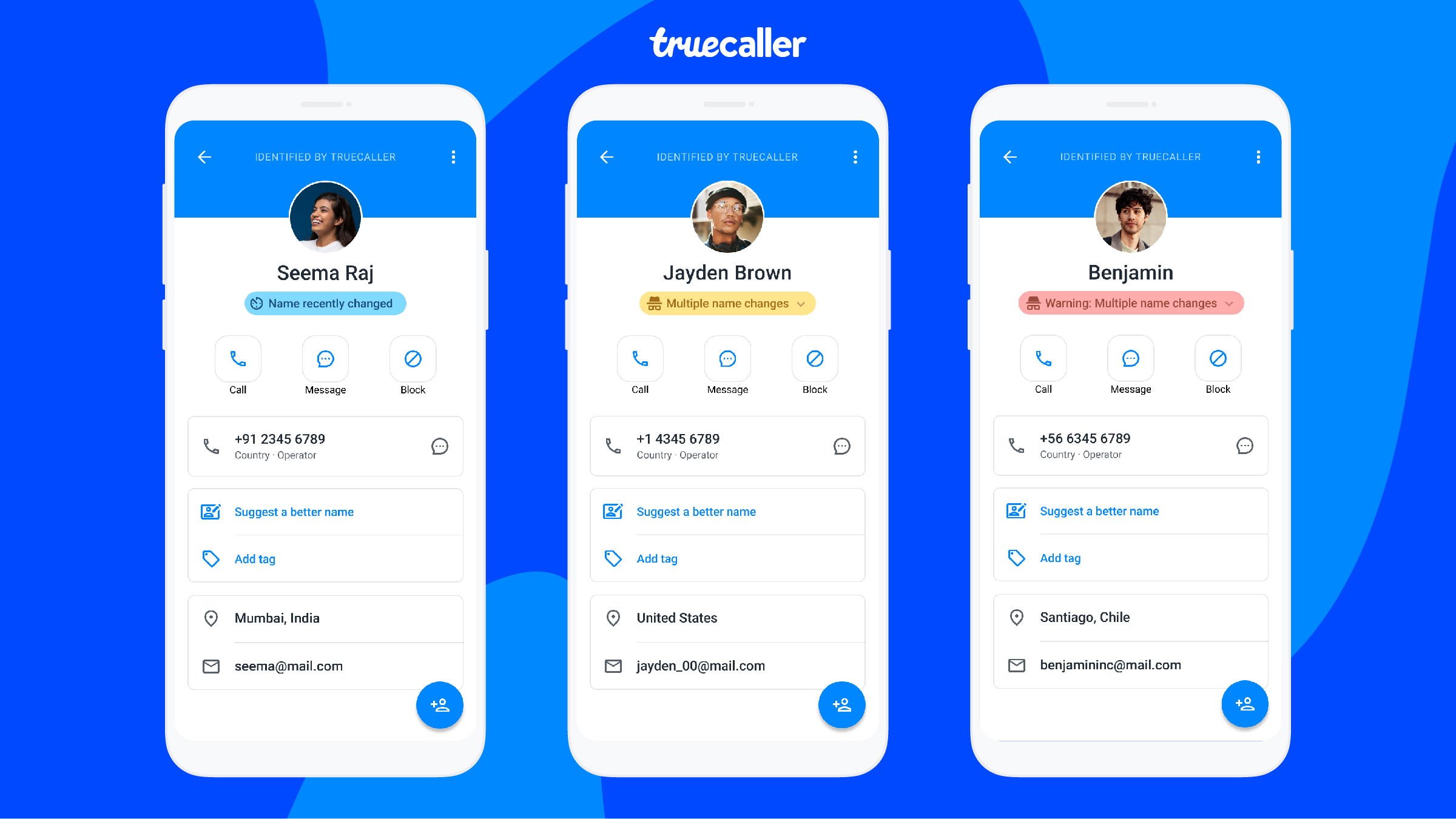 Truecaller app