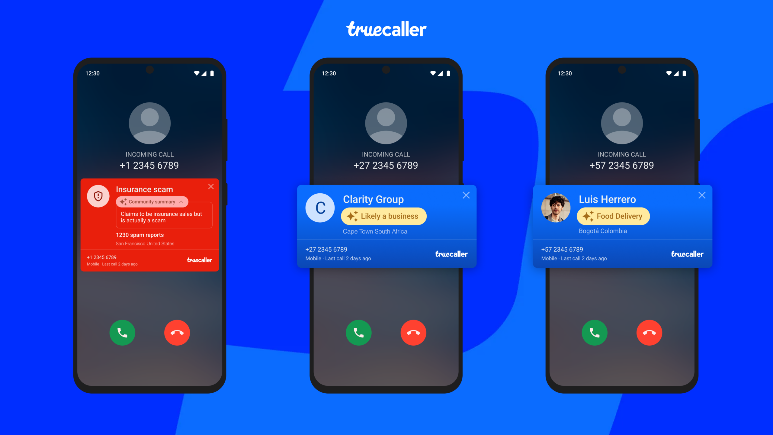 Truecaller bloqueo de spam