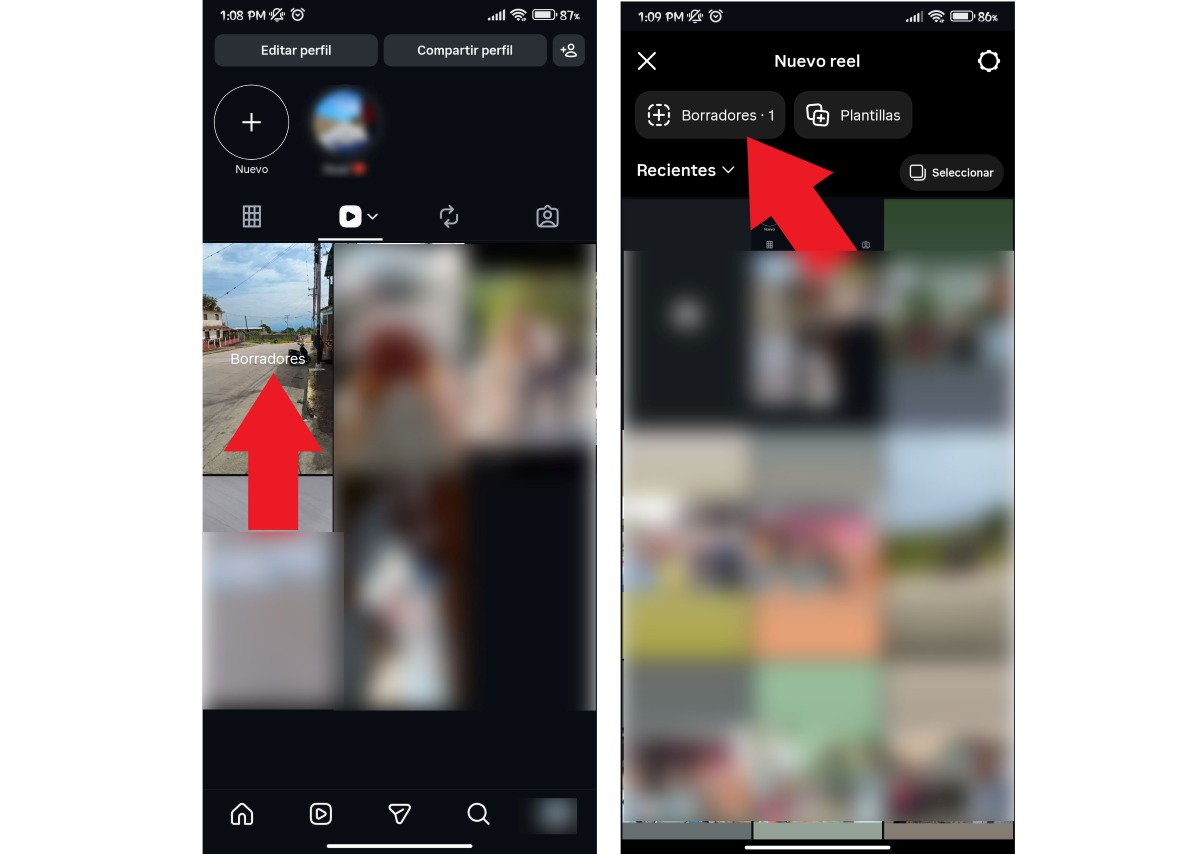 Tus borradores de Reels no siempre desaparecen por error