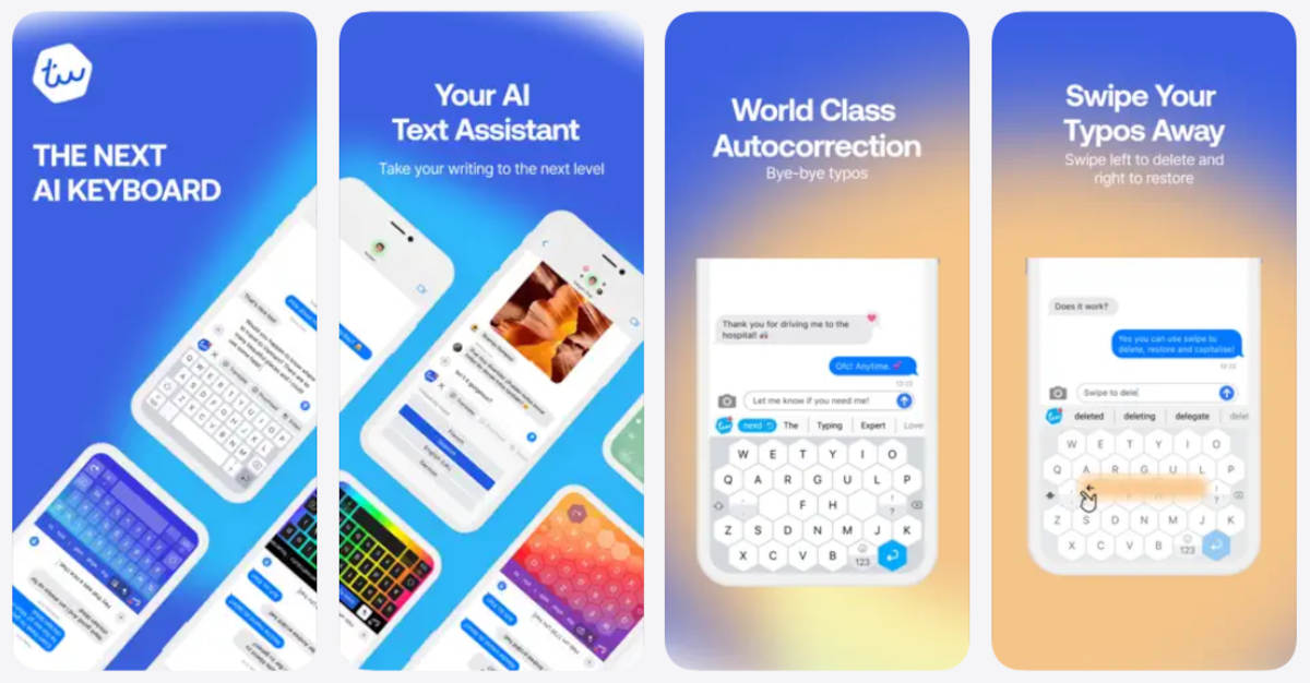 Typewise mejores alternativas de teclados en Android