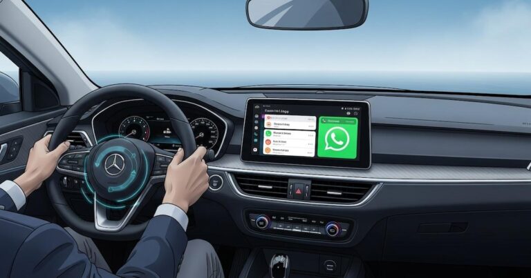 WhatsApp en CarPlay