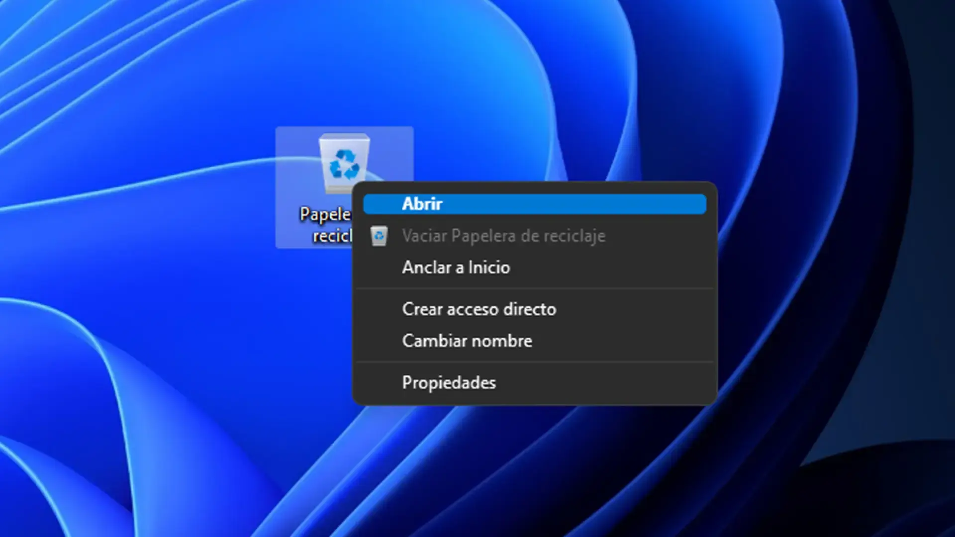 Problema al vaciar la Papelera de reciclaje en Windows Error al vaciar la Papelera de reciclaje en Windows