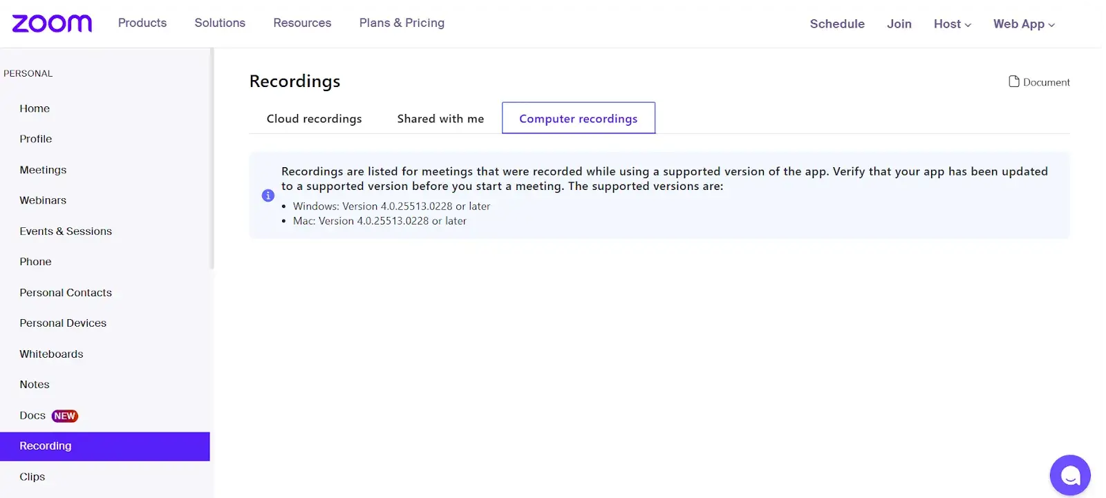 Zoom no guarda la grabación en local