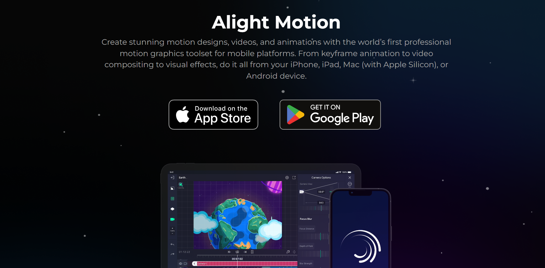 eliminar el logo en Alight Motion