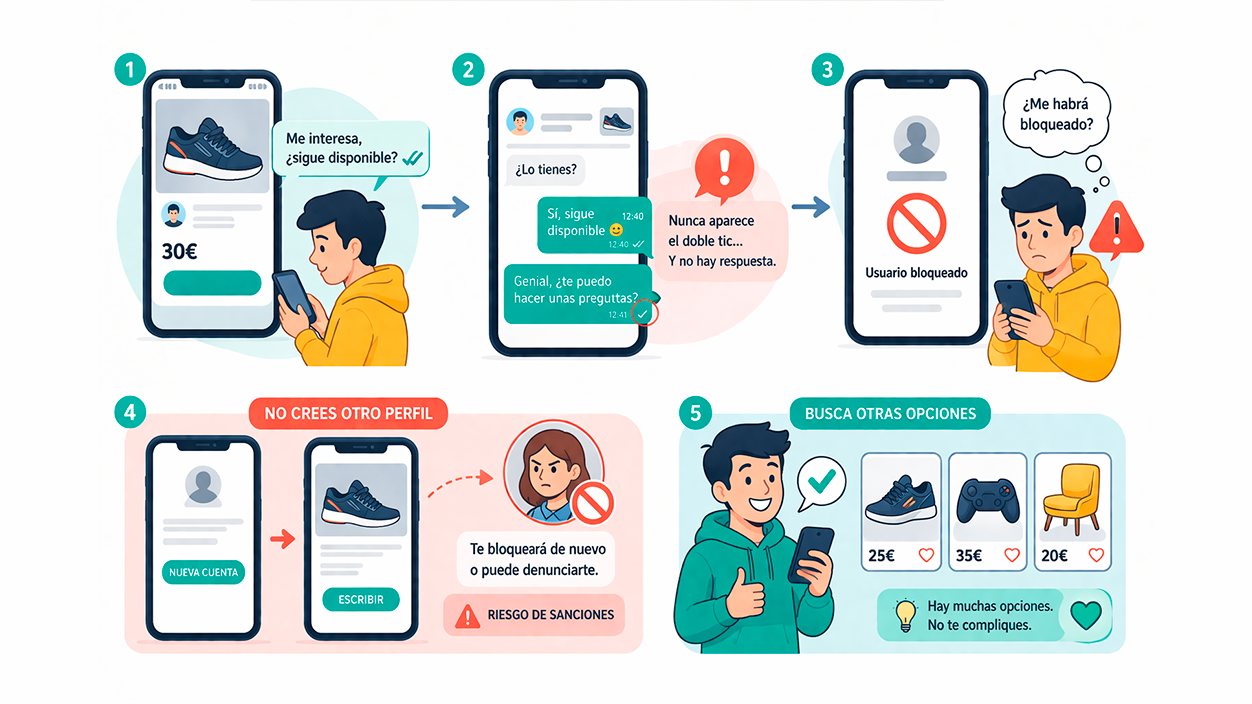bloqueado por otro usuario en Wallapop