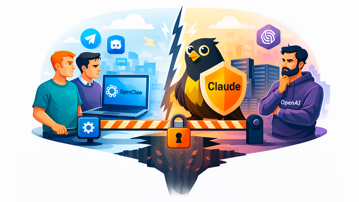 bloqueo de plataforma claude clawbot