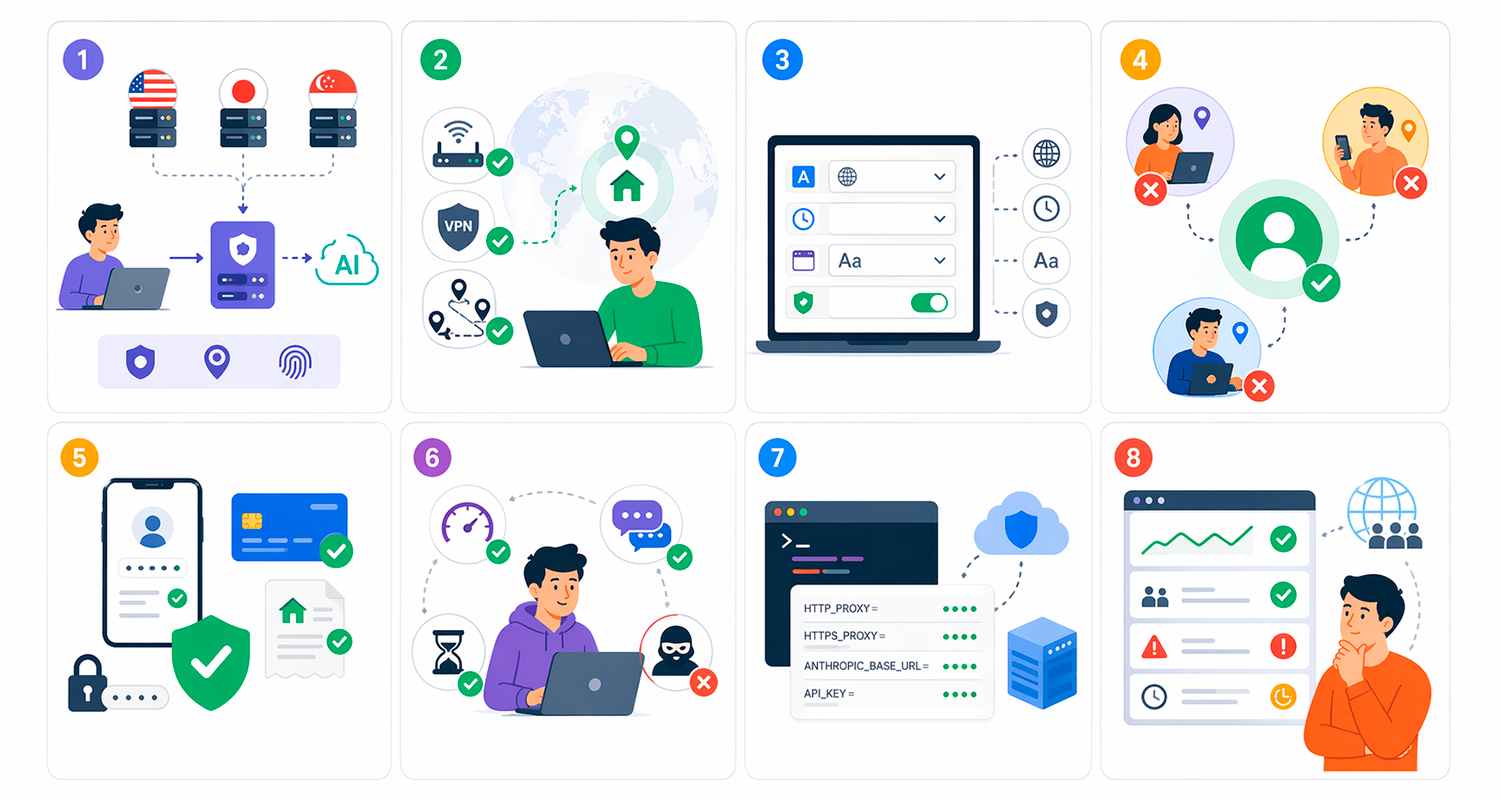 como minimizar el riesgo de bloqueo en Claude