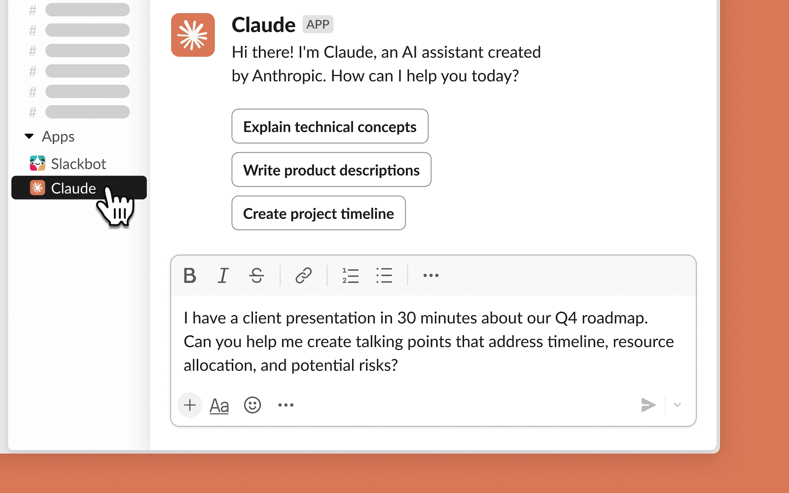 Configurar Claude Code con Slack
