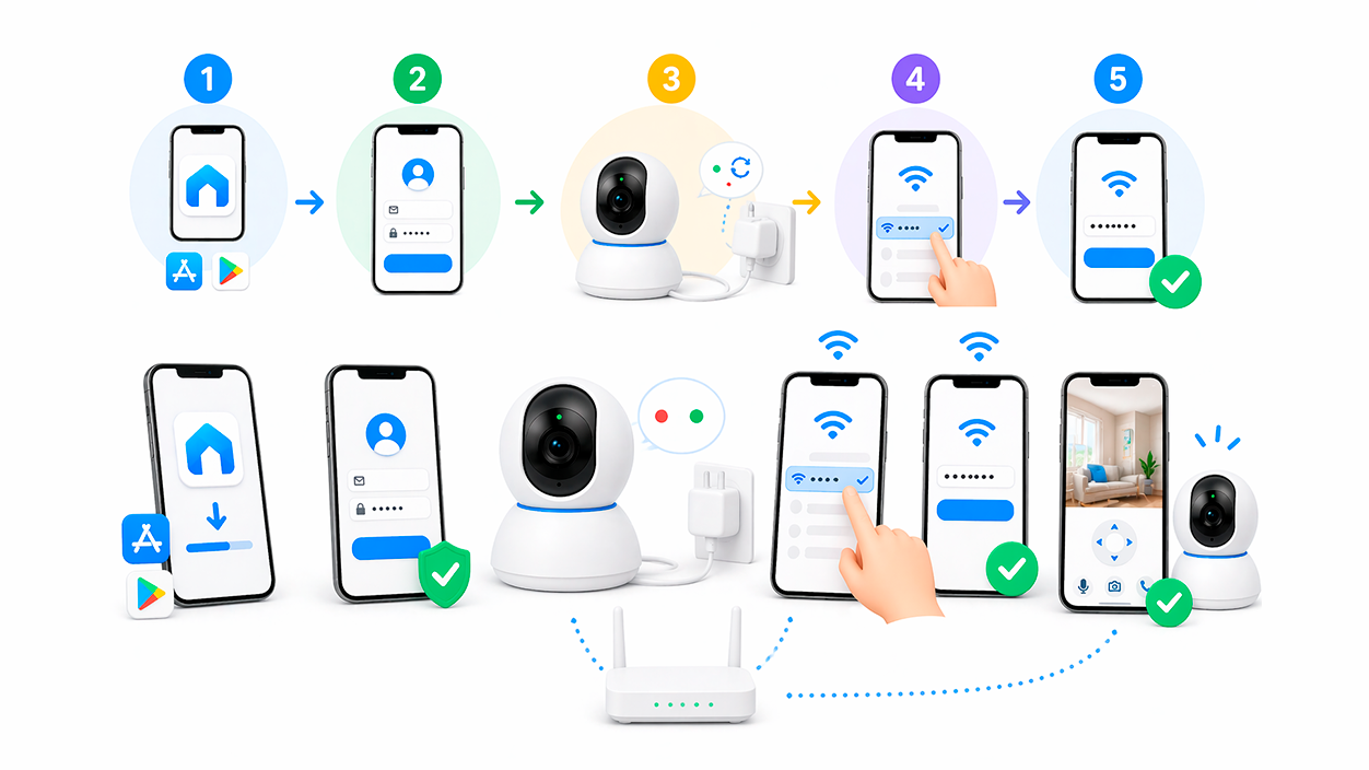 conectar cámara Tapo