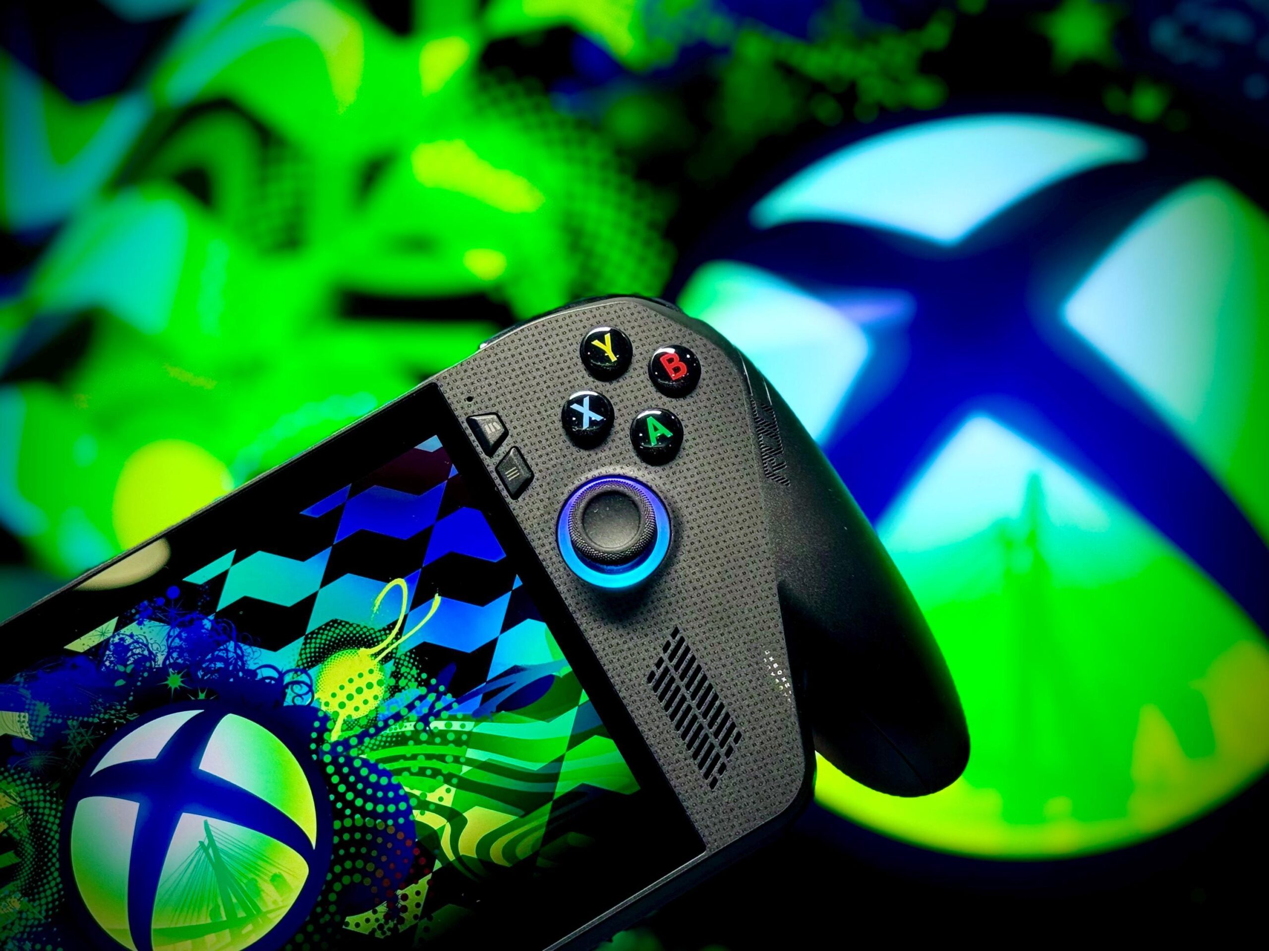 Controles integrados de la ROG Xbox Ally X