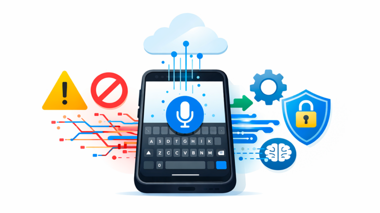 ما مقدار بيانات الهاتف المحمول التي يستخدمها الذكاء الاصطناعي في Gboard؟