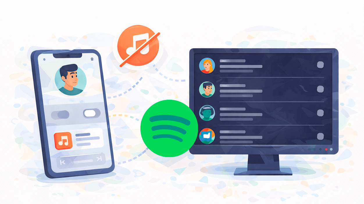 dejar de compartir lo que escuchas en Spotify Actividad de amigos