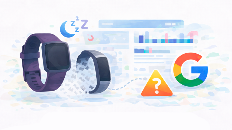 desaparece el historial de sueño de Fitbit