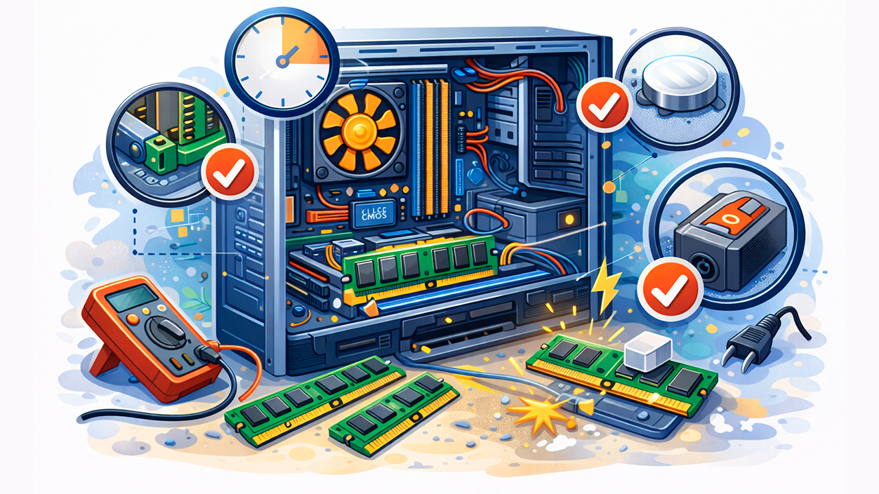 descartar bloqueos de BIOS e IMC