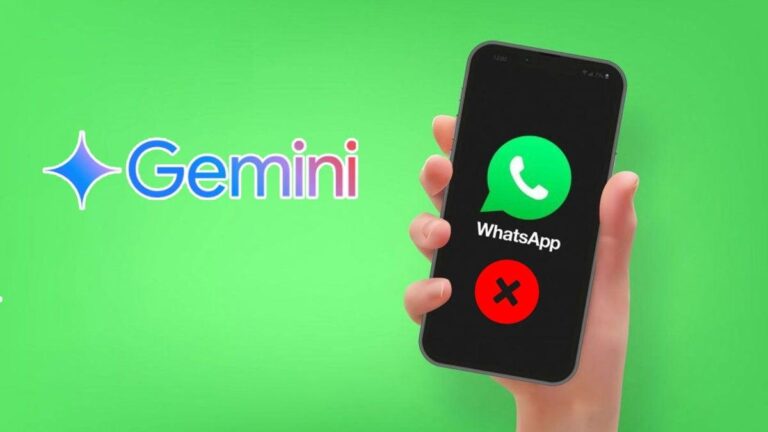 desconectar WhatsApp de Gemini