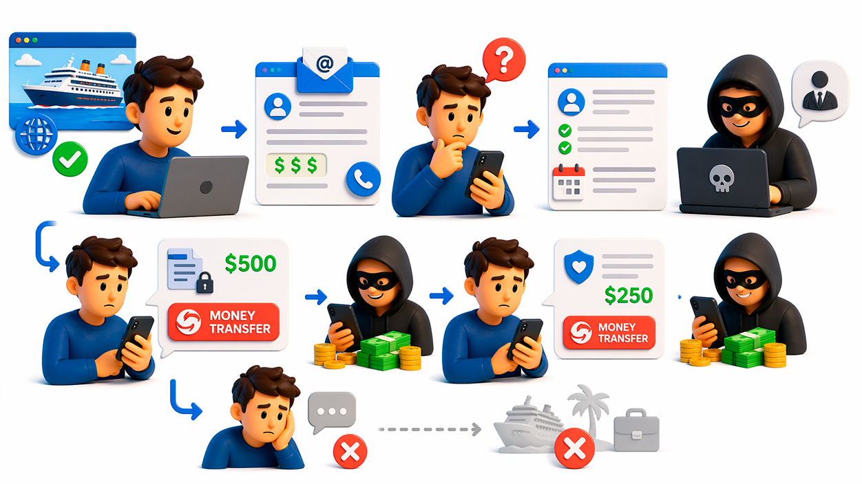 ejemplo estafa de oferta de trabajo