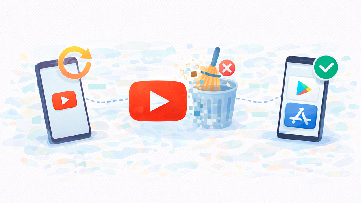 filtros e historial de youtube no funcionan bien