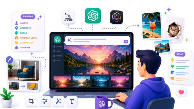 mejores prompts de imágenes con IA en ChatGPT