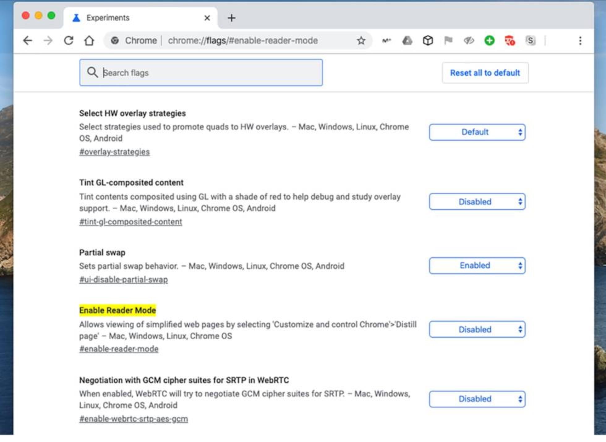 Evolución del modo lectura en Chrome Evolución del modo lectura en Chrome