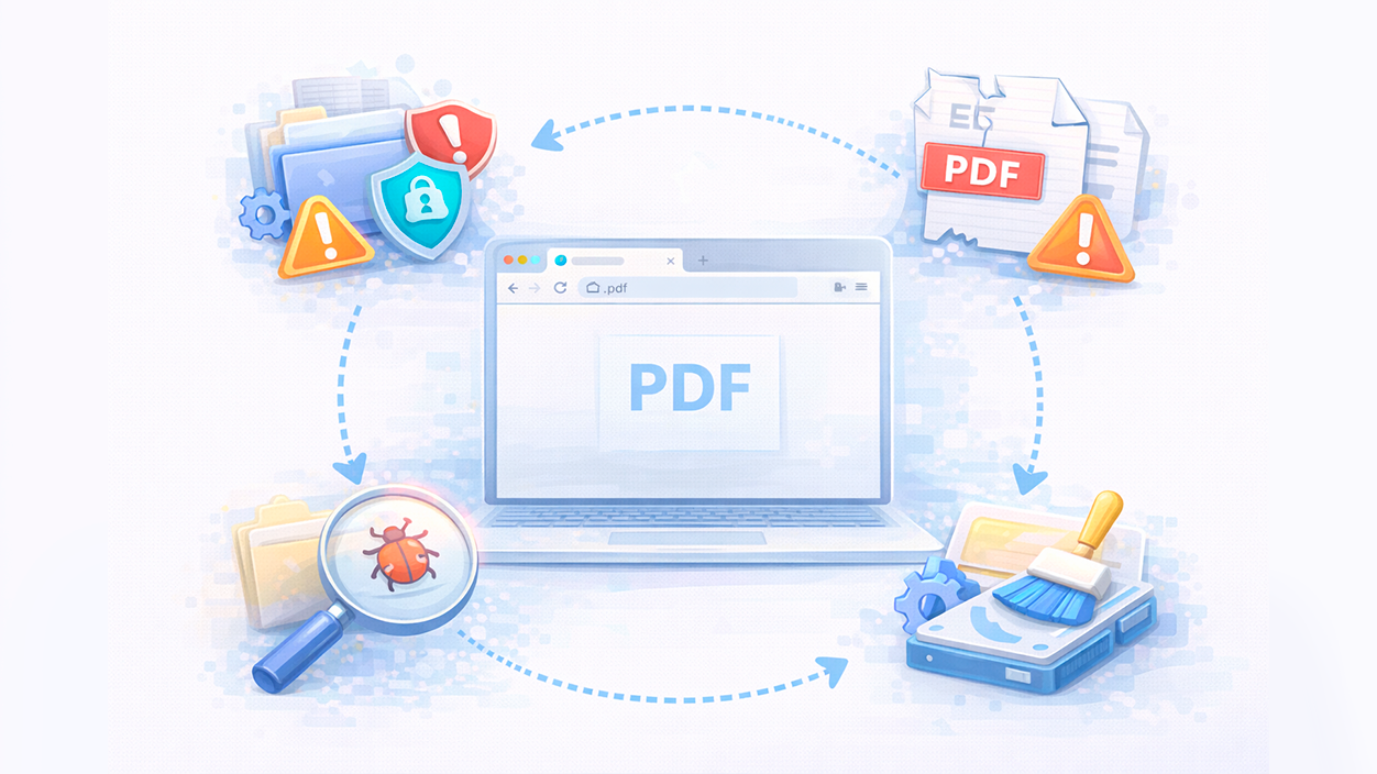 pantalla en blanco al abrir un PDF en Edge