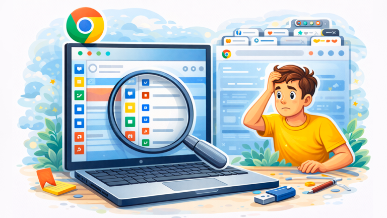 pestañas verticales Chrome