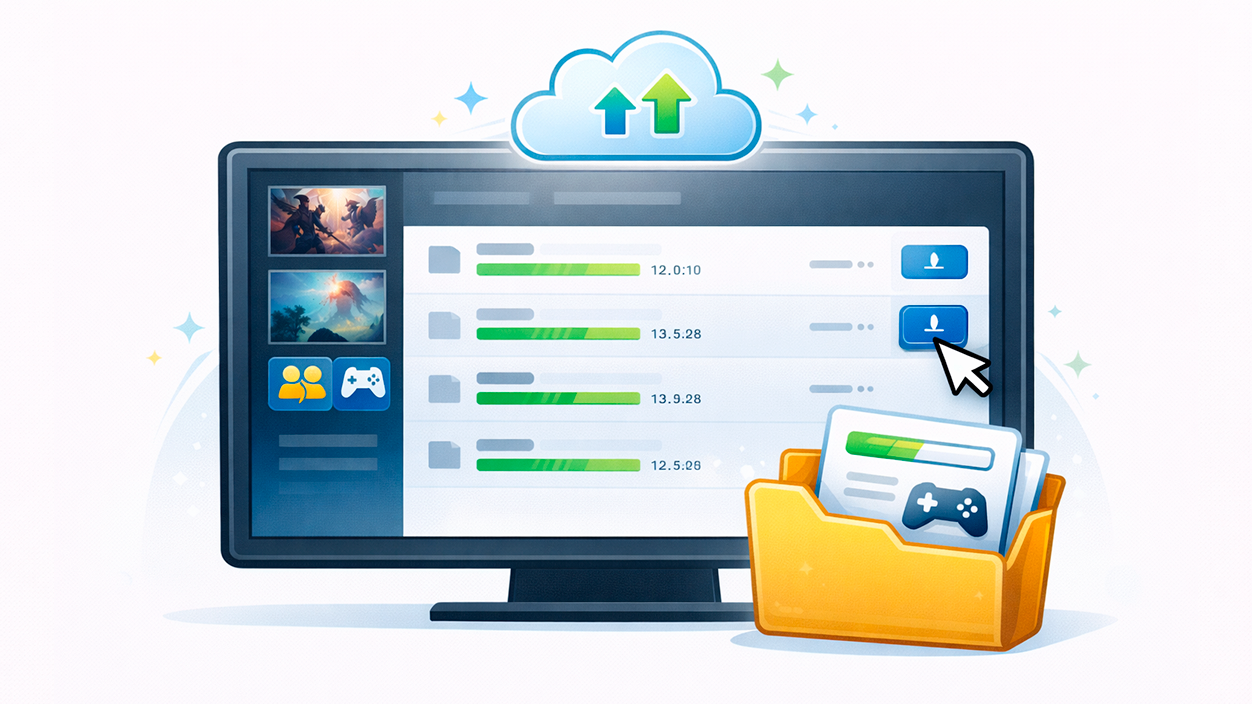 restaurar partidas desde la web de Steam Cloud