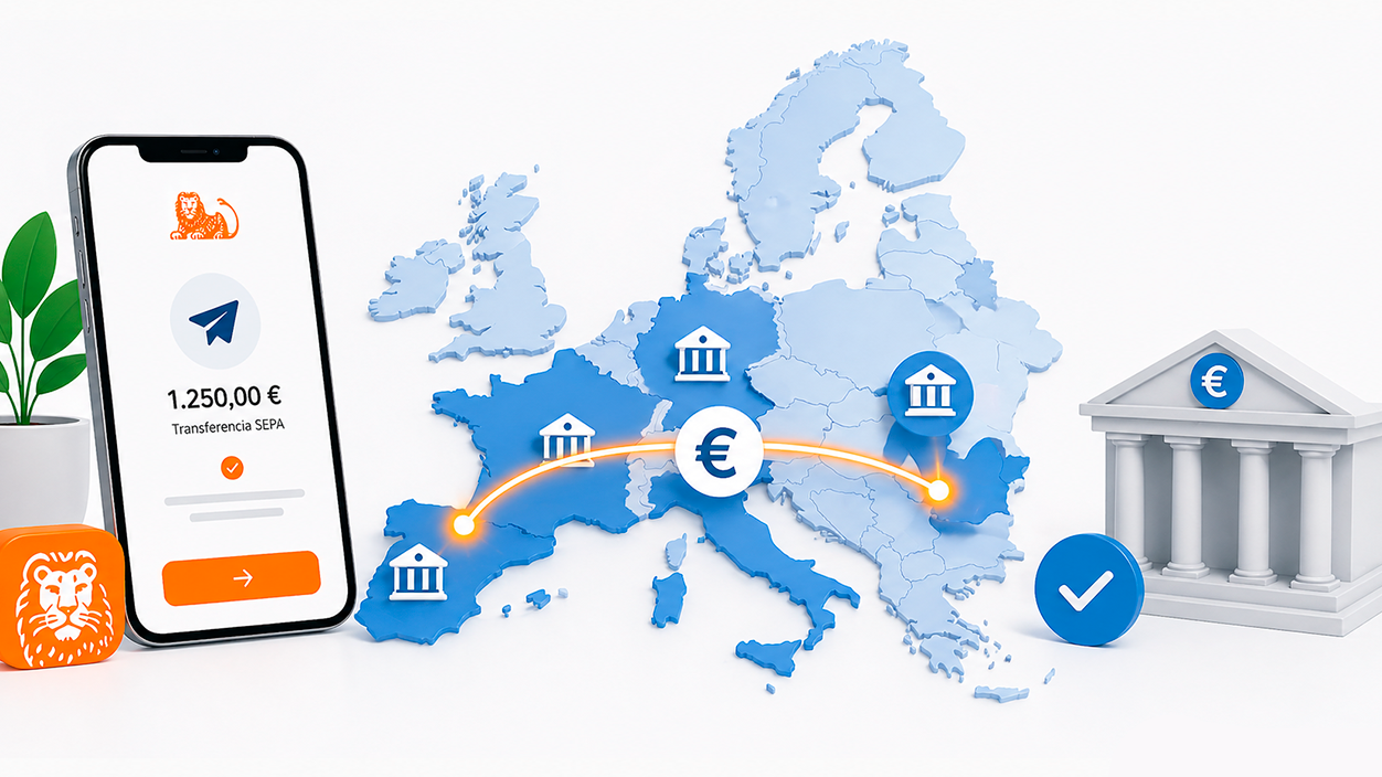 transferencia internacional desde ING
