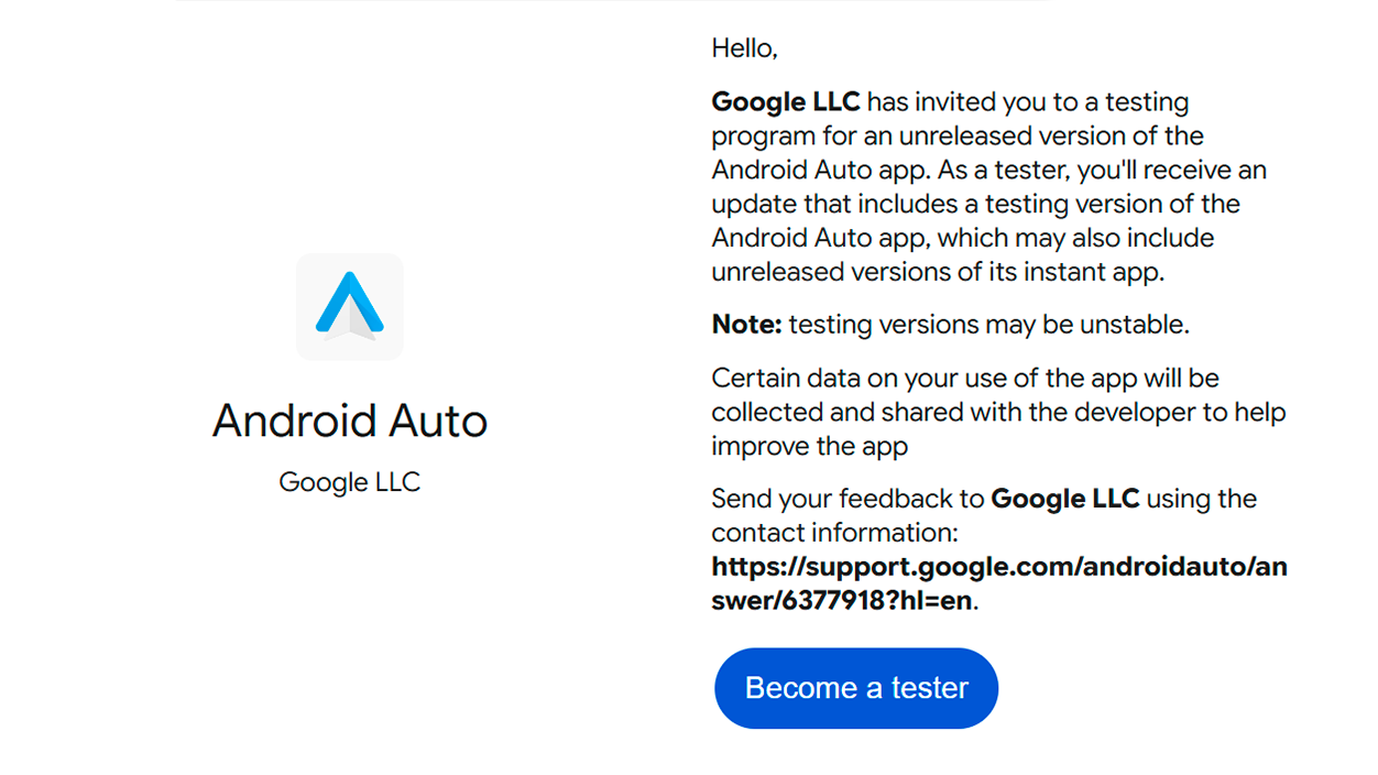 Android Auto Beta como acceder