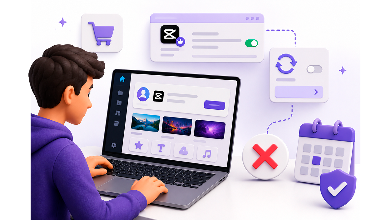 Cómo cancelar CapCut Pro desde la web de CapCut