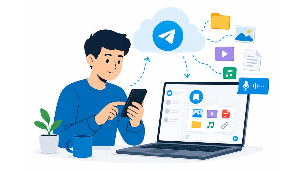 Cómo guardar archivos en tu nube personal de Telegram