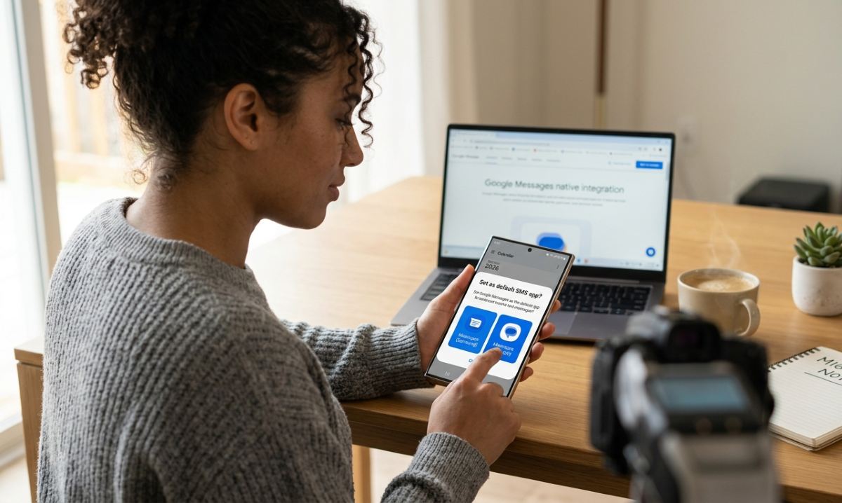 Cómo migrar tus conversaciones de Samsung Messages a Google Messages