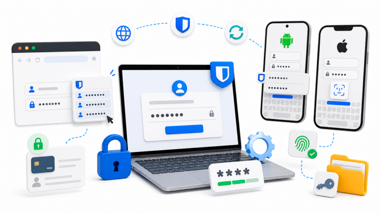 Cómo rellenar contraseñas y formularios con Bitwarden