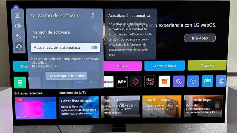 Cómo saber si tu Smart TV recibe todavía actualizaciones