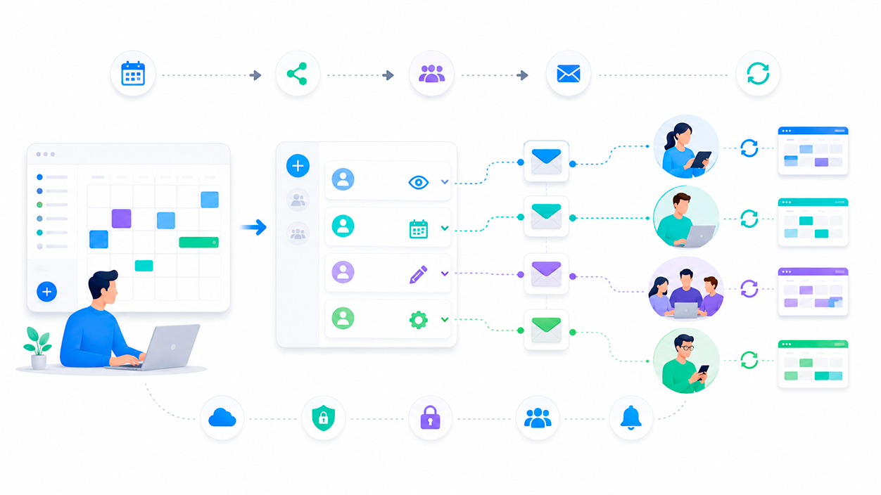 Compartir tu calendario de Google con personas o grupos concretos
